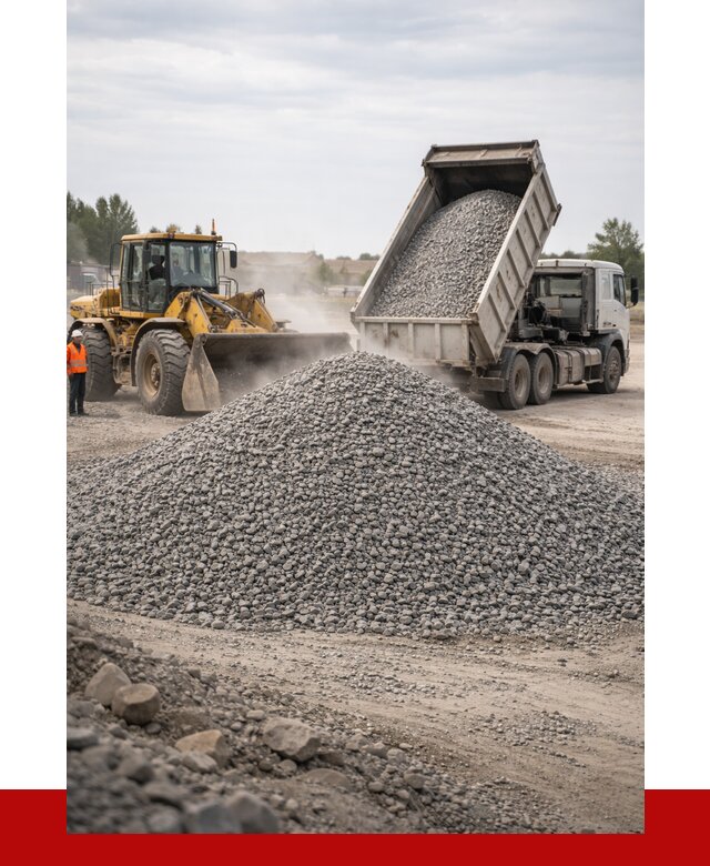 Купить щебень с доставкой в Новотроицке от 2617 руб. | ПРОНЕРУДНвт