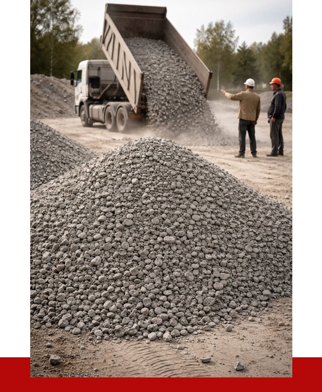 Гранитный щебень фракция 0-5 в Новотроицке от 3036 руб ПРОНЕРУДНвт