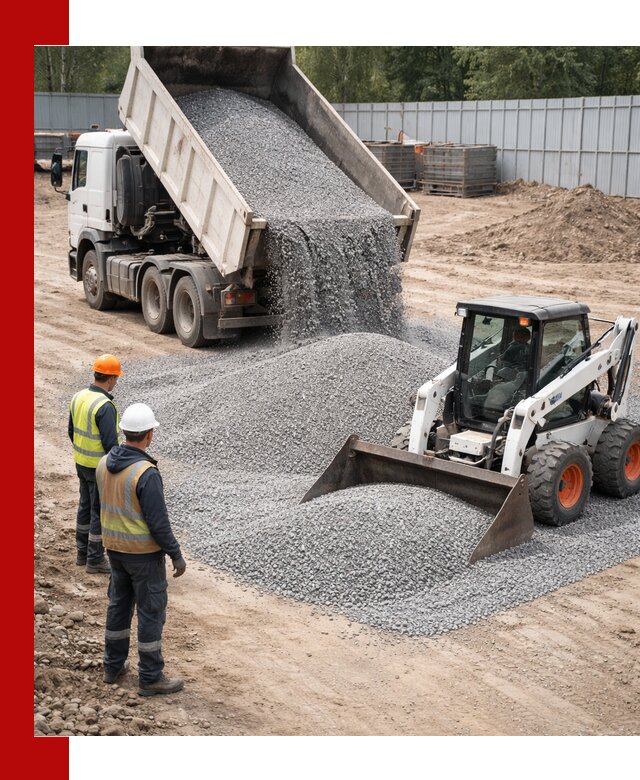 Доставка и продажа гранитного щебня фракции 0-5 в Новотроицке