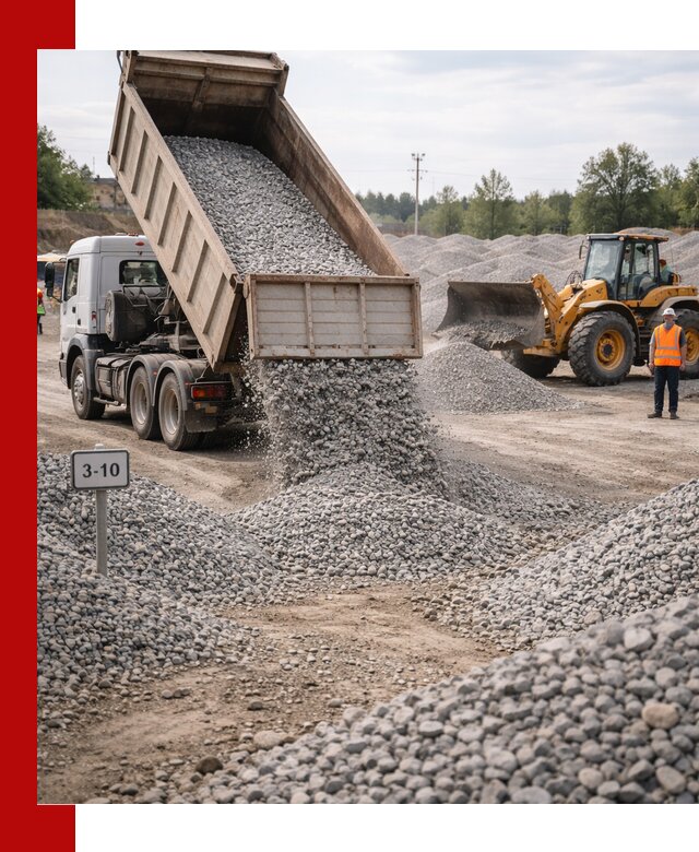 Гранитный щебень фракции 3–10: доставка и продажа в Новотроицке