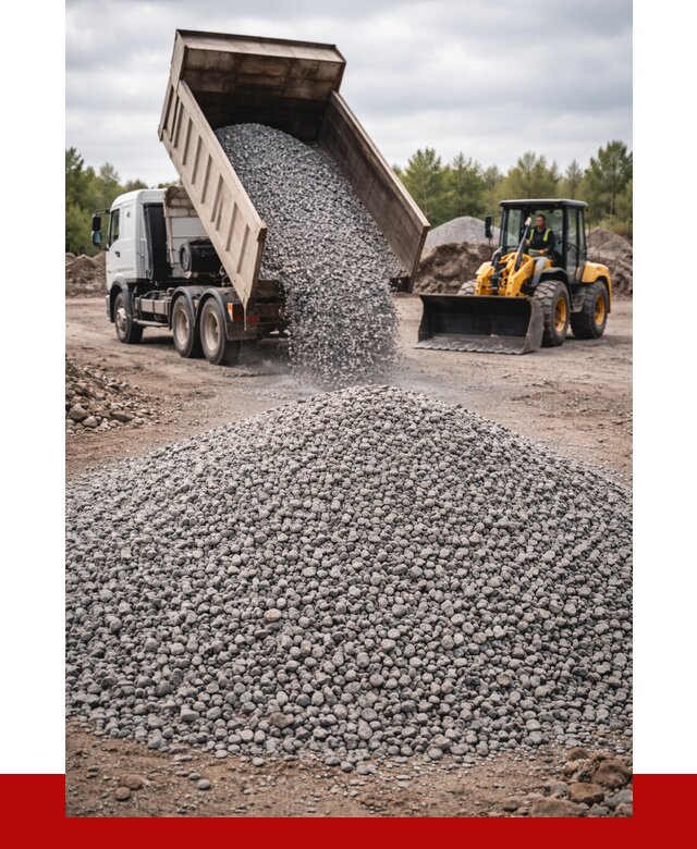 Гранитный щебень фракция 5-10 в Новотроицке от 3350 | ПРОНЕРУДНвт