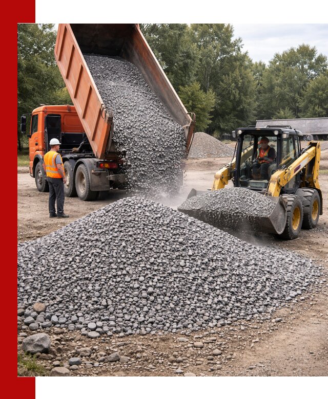 Купить гранитный щебень фракции 5–10 в Новотроицке с доставкой
