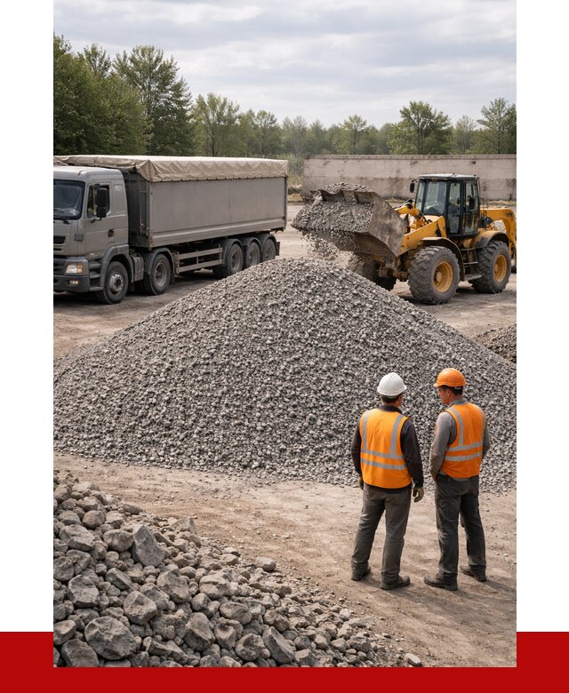 Гранитный щебень фракция 5-20 в Новотроицке от 4397 руб | ПРОНЕРУДНвт