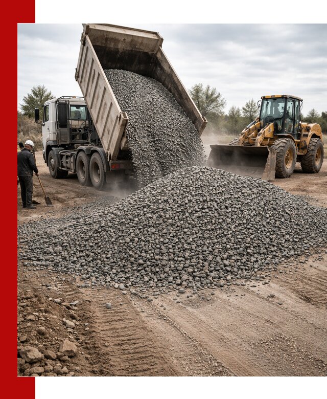 Гранитный щебень фракция 10-20 с доставкой в Новотроицке