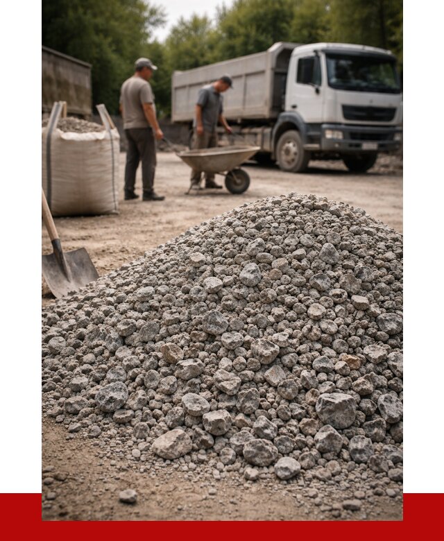 Гранитный щебень фракция 20-40 в Новотроицке от 3350 руб. ПРОНЕРУДНвт