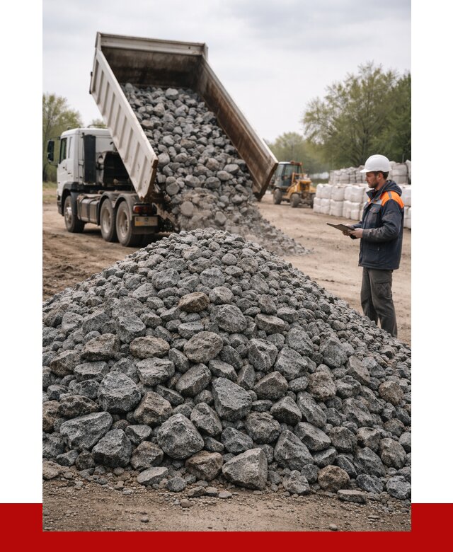 Гранитный щебень фракция 100-200 в Новотроицке от 4397 р. ПРОНЕРУДНвт