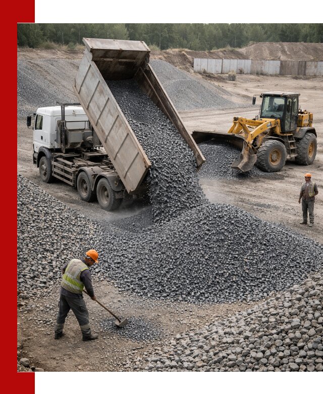 Щебень габбро-диабаз фр. 5-20 с доставкой в Новотроицке