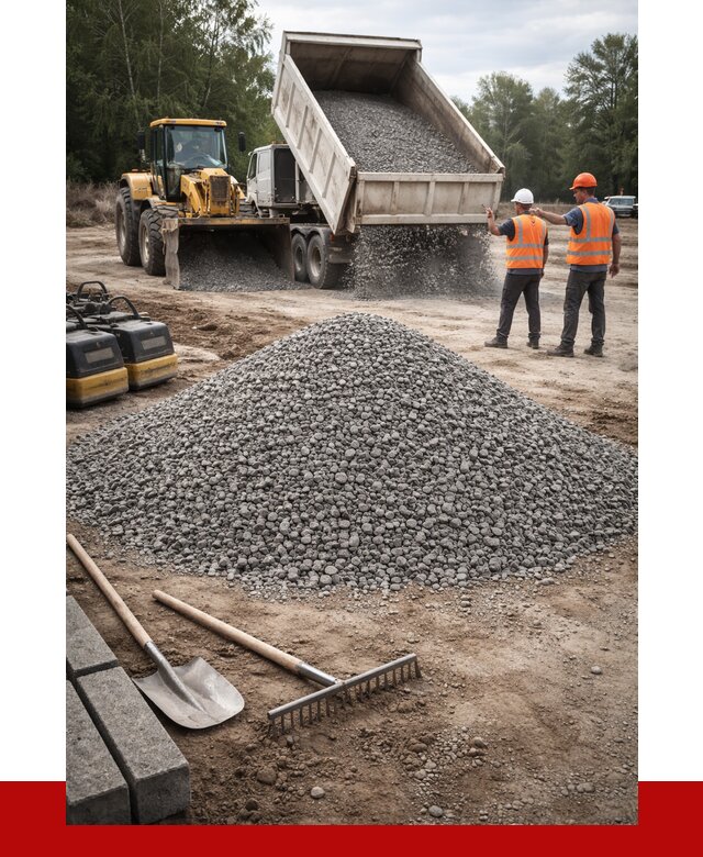 Гравийный щебень купить в Новотроицке от 2303 р. ПРОНЕРУДНвт