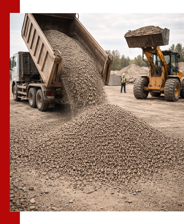 Гравийный щебень фракция 3–10 с доставкой в Новотроицке