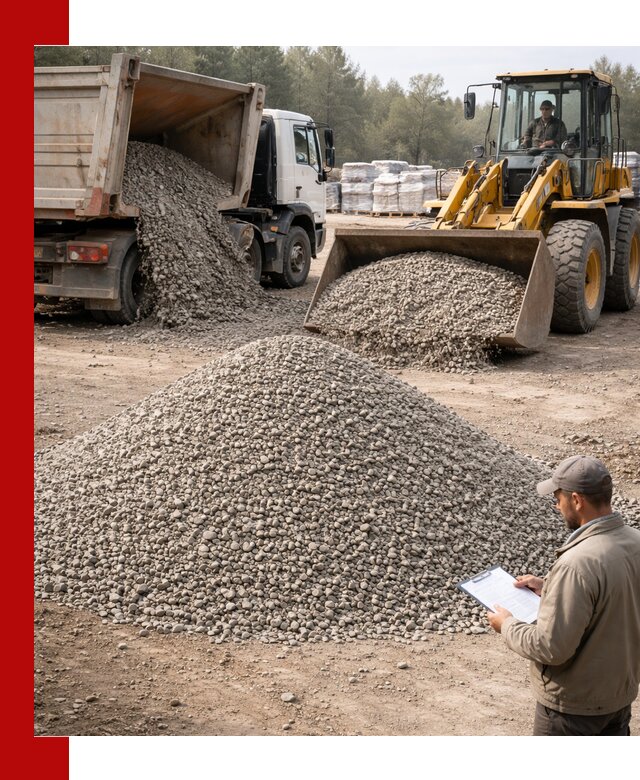 Гравийный щебень фракция 5–10 с доставкой в Новотроицке