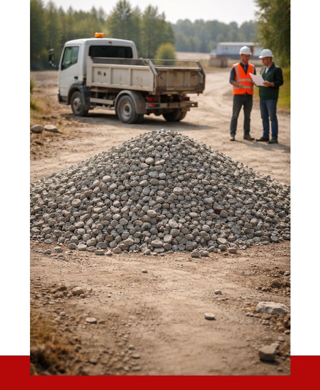 Гравийный щебень фракция 20-40 в Новотроицке от 1256 р. | ПРОНЕРУДНвт