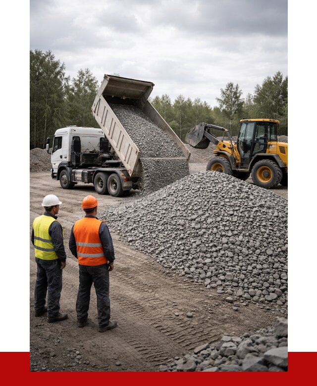 Гравийный щебень фракция 40-70 в Новотроицке от 9945р | ПРОНЕРУДНвт