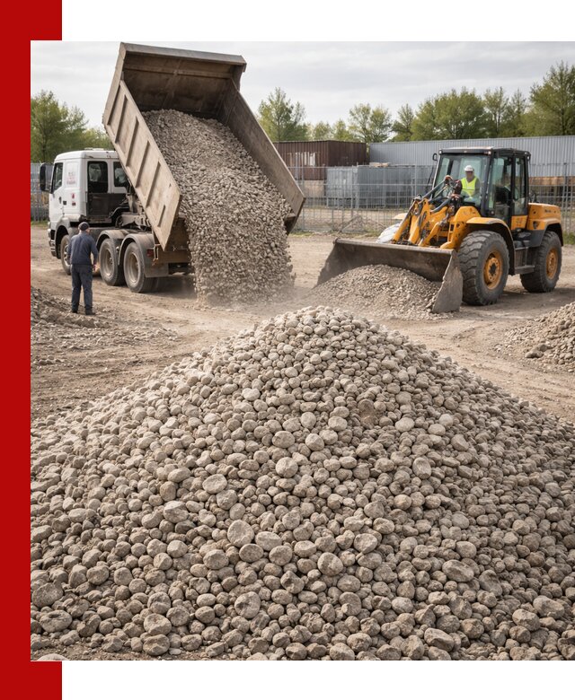 Доломитовый щебень фракции 20–41 с доставкой в Новотроицке