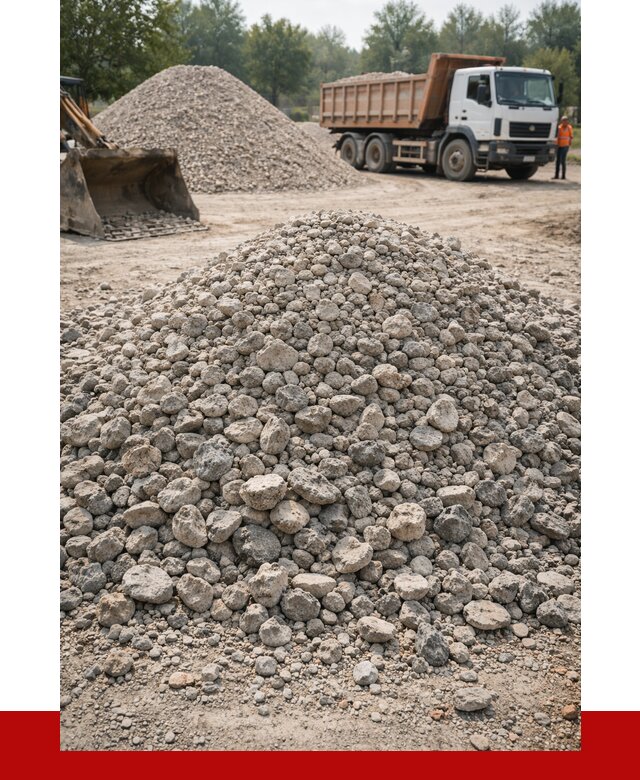 Вторичный щебень фракция 20-40 в Новотроицке от 2303 р ПРОНЕРУДНвт