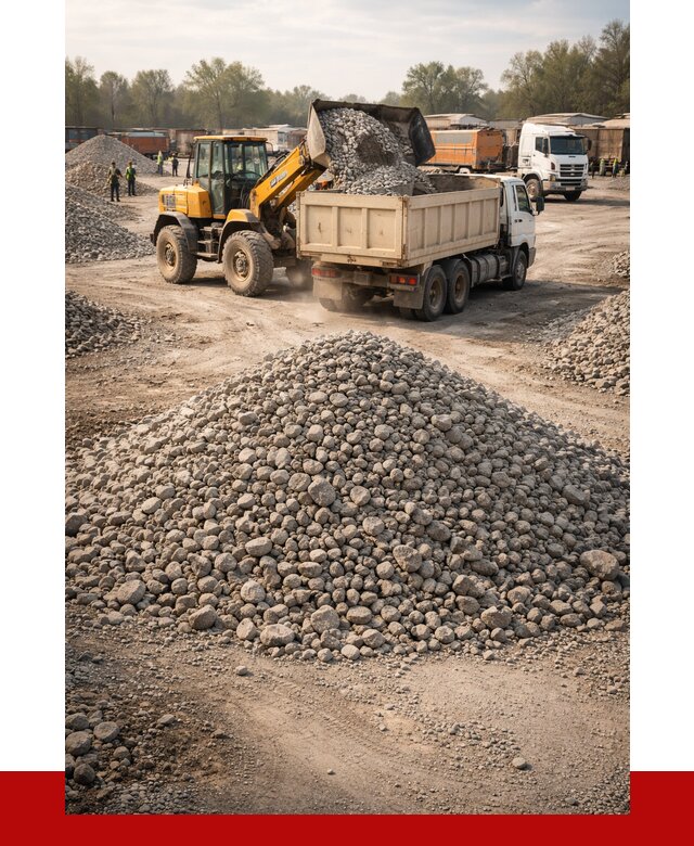 Вторичный щебень фракция 40-70 в Новотроицке от 1821 р, ПРОНЕРУДНвт