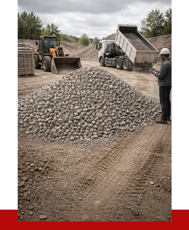 Купить бетонный щебень в Новотроицке, от 3350 р. ПРОНЕРУДНвт