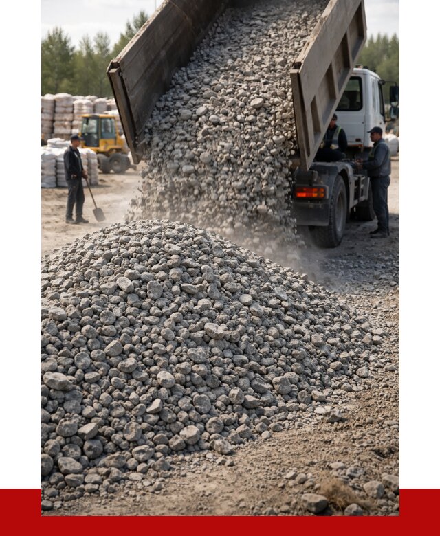 Бетонный щебень фракция 40-70 в Новотроицке от 1884 р. ПРОНЕРУДНвт