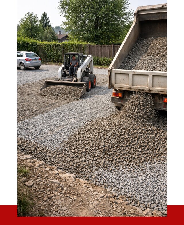 Щебень для парковки в Новотроицке с доставкой от 1256 р.| ПРОНЕРУДНвт