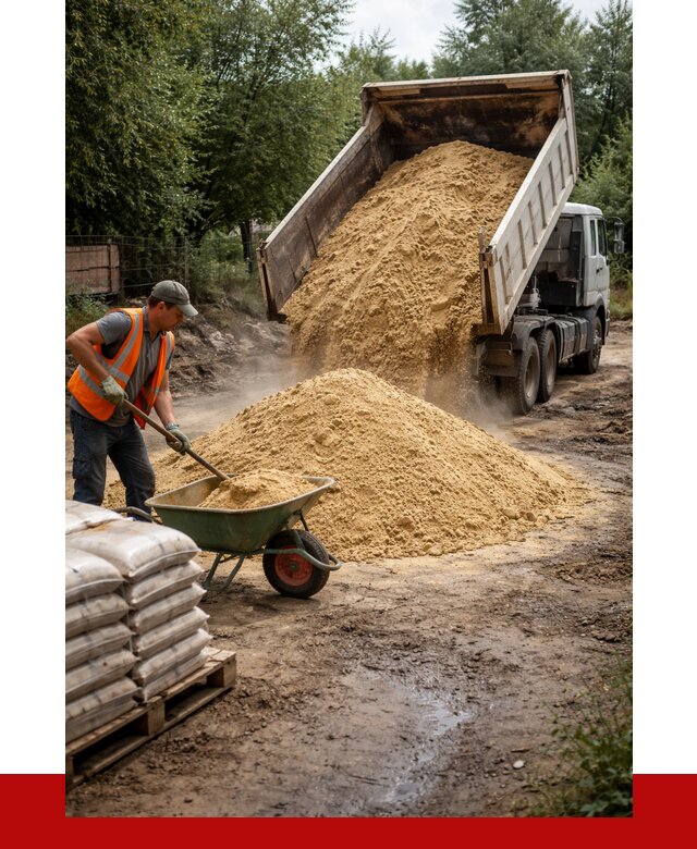 Купить песок с доставкой в Новотроицке от 1884 р. | ПРОНЕРУДНвт