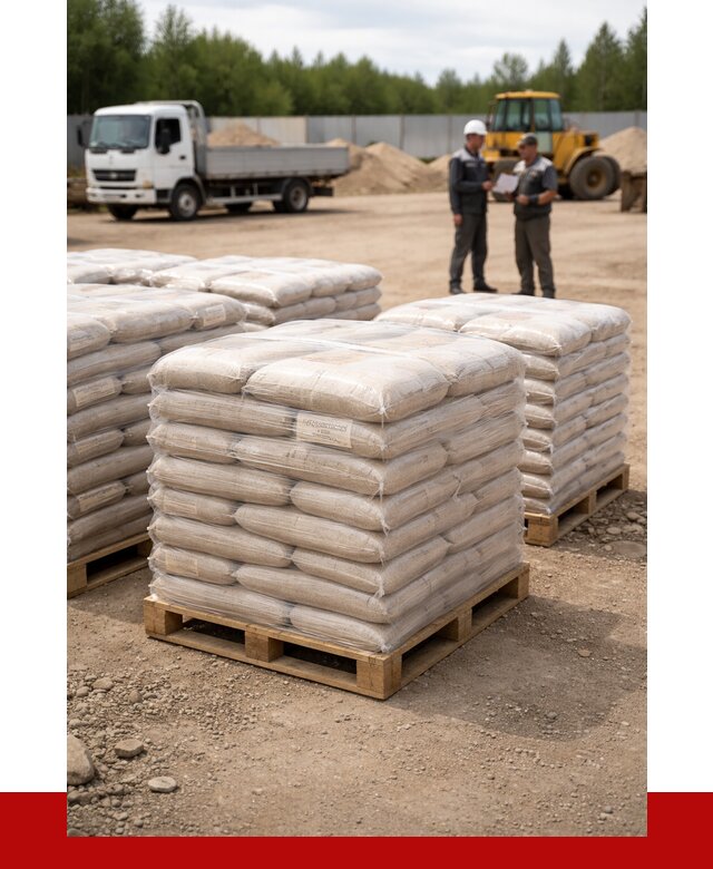 Карьерный песок в мешках в Новотроицке от 1256 р. - ПРОНЕРУДНвт