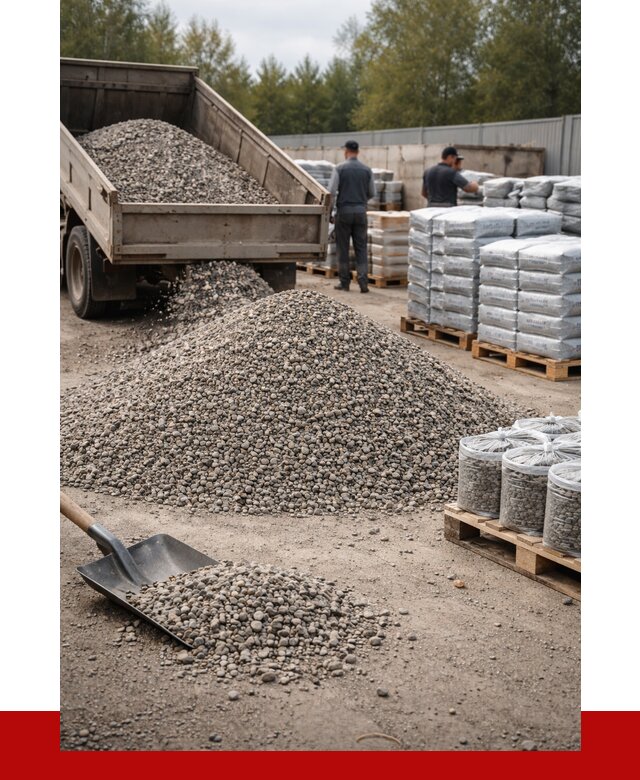 Гравий фракция 5-20 в Новотроицке купить от 2408 р. ПРОНЕРУДНвт