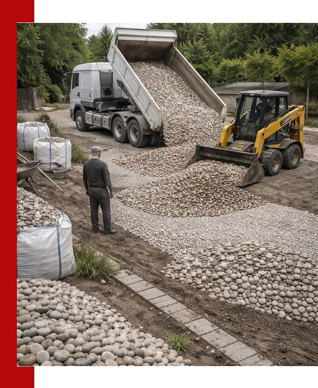 Доставка морской гальки оптом и в розницу в Новотроицке