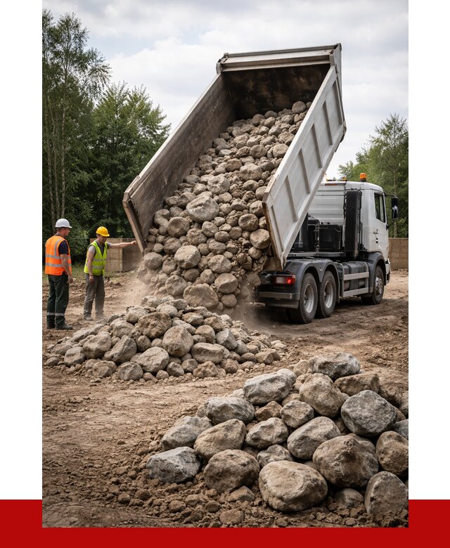 Купить булыжник в Новотроицке с доставкой от 4711 р. за куб | ПРОНЕРУДНвт