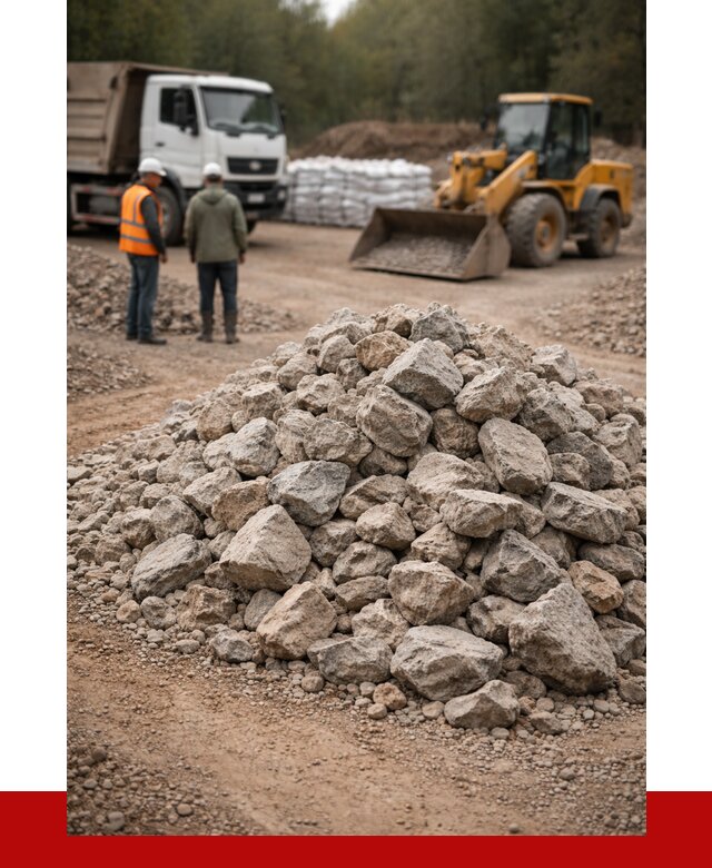 Купить бутовый камень с доставкой в Новотроицке от 2408 р. | ПРОНЕРУДНвт