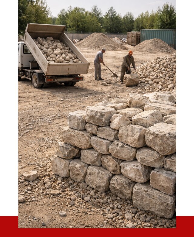 Бутовый камень известняковый в Новотроицке от 4397 р. | ПРОНЕРУДНвт