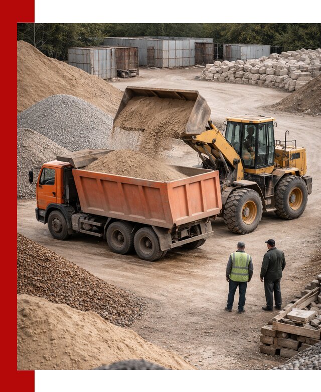 Доставка сыпучих смесей и смесей для стройки в Новотроицке