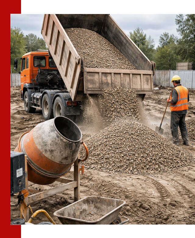 Опгс для бетона с доставкой самосвалом в Новотроицке от производителя