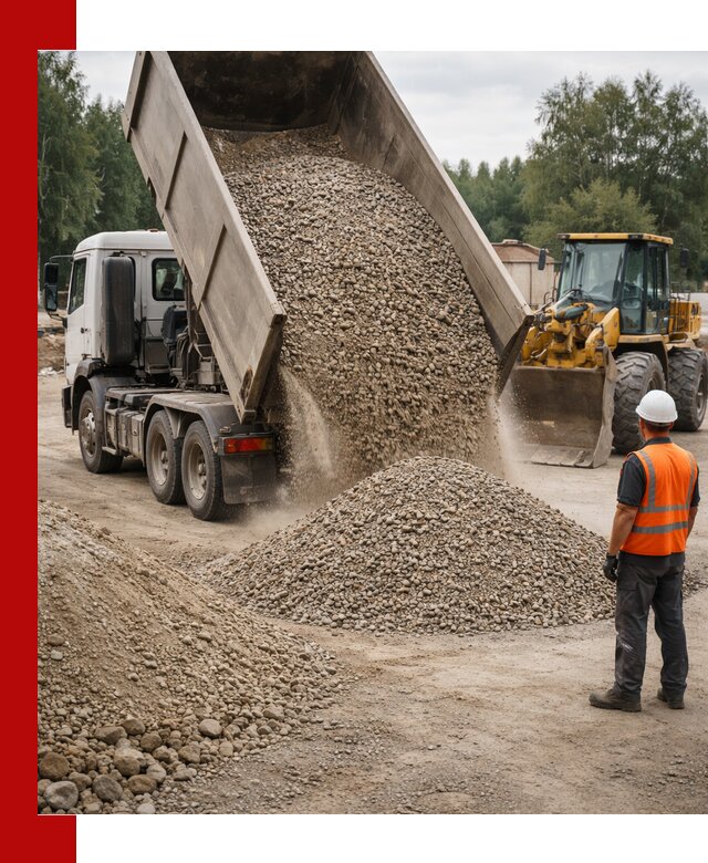 Доставка щпс в Новотроицке — щебеночно-песчаная смесь под заборы и дорожки