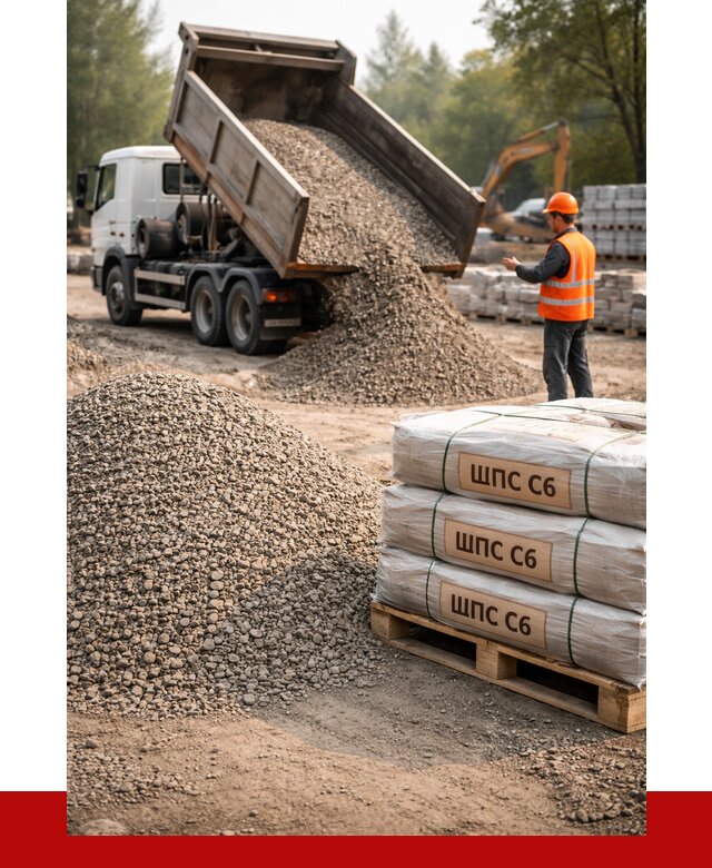 ЩПС С6 в Новотроицке с доставкой от 2303 р. за куб | ПРОНЕРУДНвт