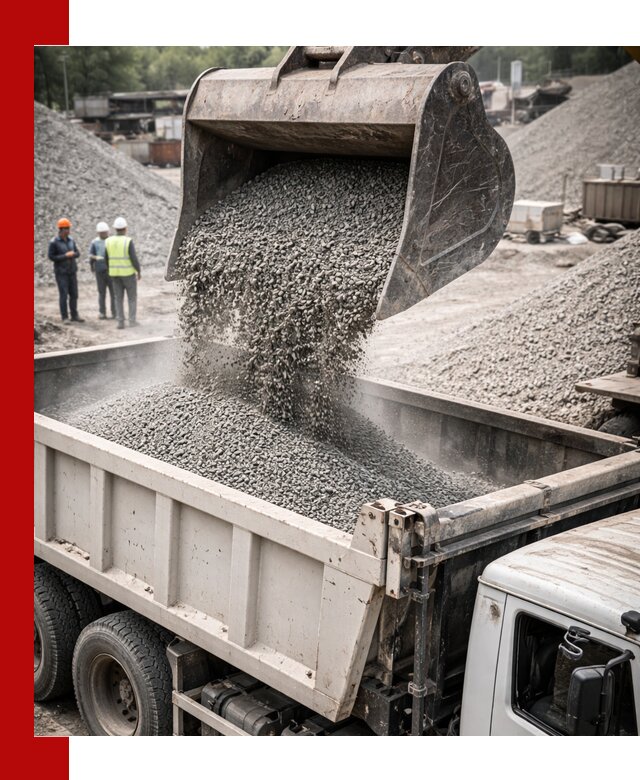 Отсев и крошка для строительства и дорожных работ в Новотроицке