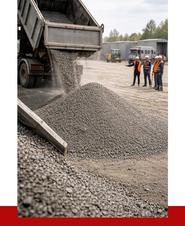 Гравийный отсев 0-5 в Новотроицке от 1256 р. с доставкой | ПРОНЕРУДНвт