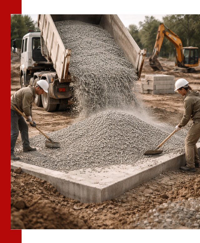 Доставка и продажа отсева для бетона в Новотроицке