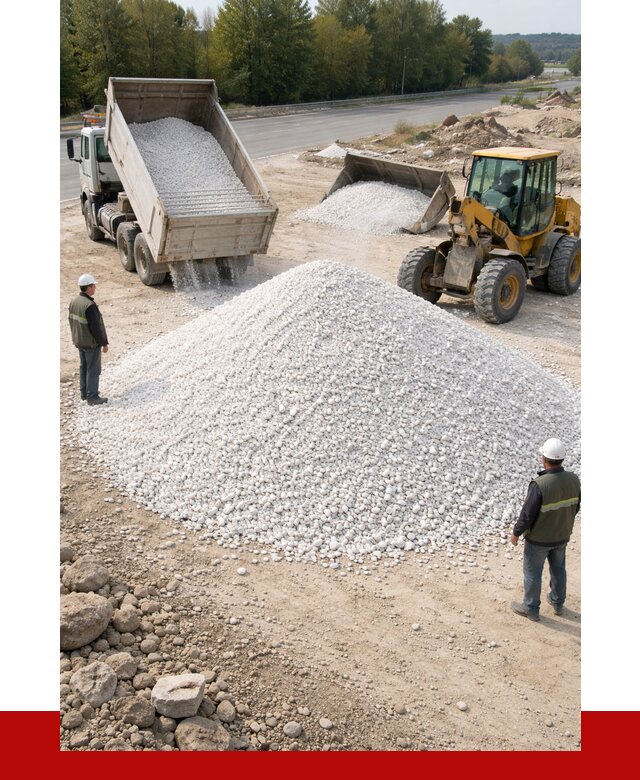 Белая мраморная крошка в Новотроицке от 4397 р. с доставкой | ПРОНЕРУДНвт