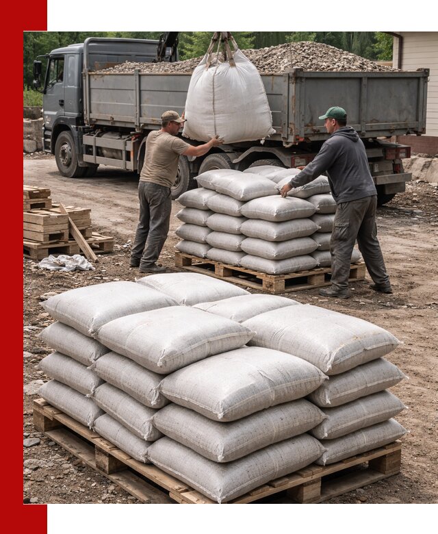 Керамзит в мешках с доставкой в Новотроицке от компании-поставщика