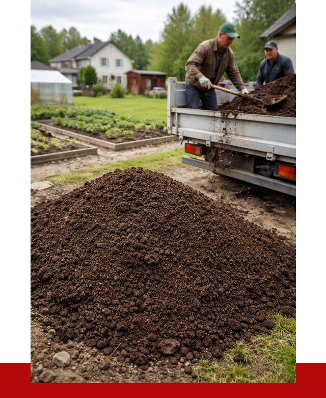 Плодородный грунт в Новотроицке с доставкой от 4397 р. | ПРОНЕРУДНвт