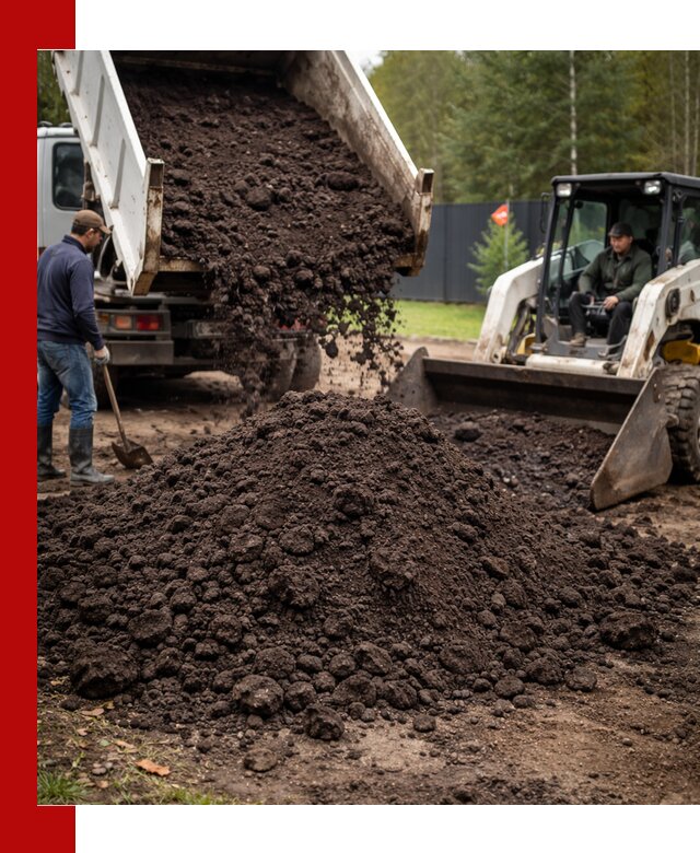 Плодородный грунт с доставкой в Новотроицке для садов и огородов