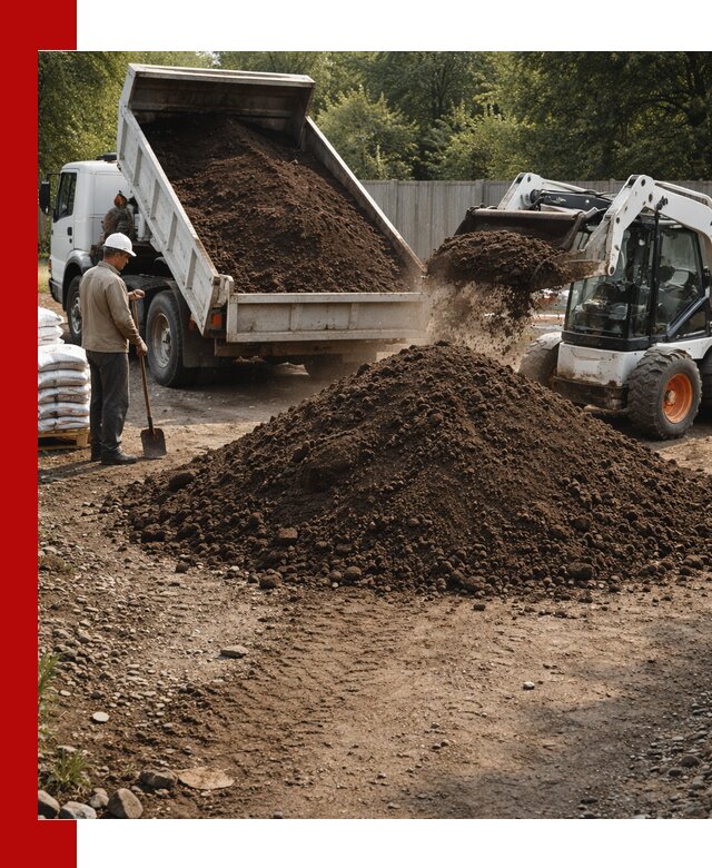 Доставка растительного грунта в Новотроицке от производителя оптом и в розницу
