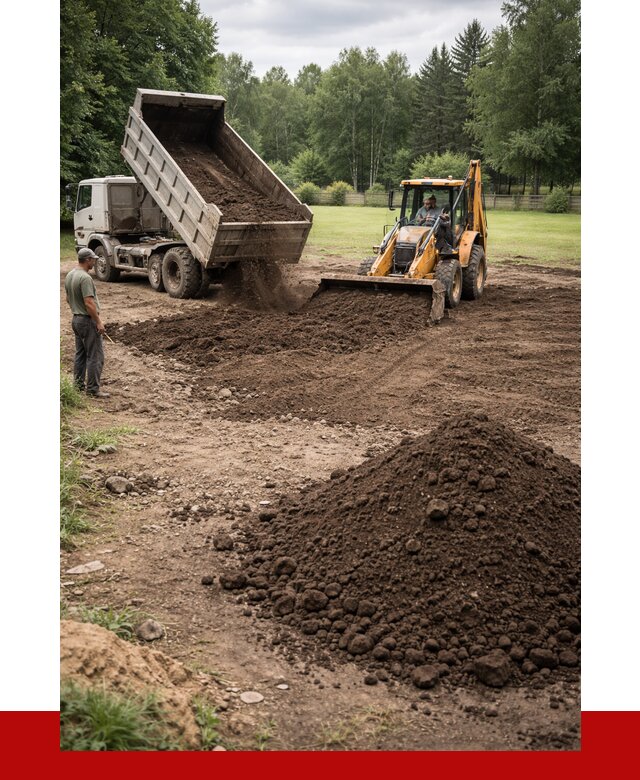 Грунт для выравнивания участка в Новотроицке от 1256 р. | ПРОНЕРУДНвт