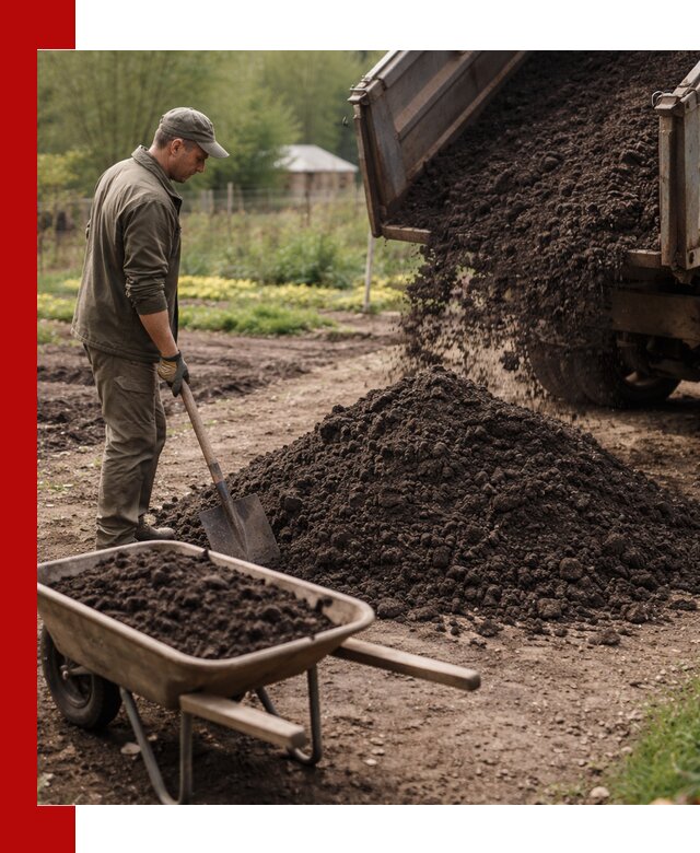 Доставка качественной земли для огорода в Новотроицке