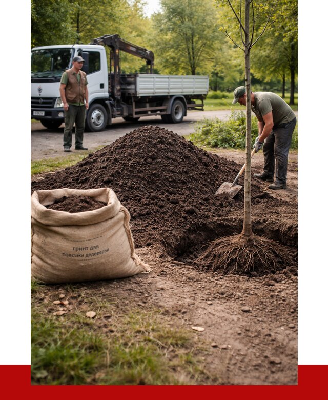 Грунт для посадки деревьев в Новотроицке от 1256 р. | ПРОНЕРУДНвт