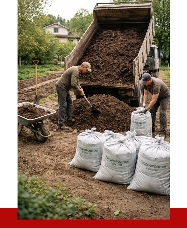 Плодородная смесь в Новотроицке от 4397 р./куб с доставкой | ПРОНЕРУДНвт