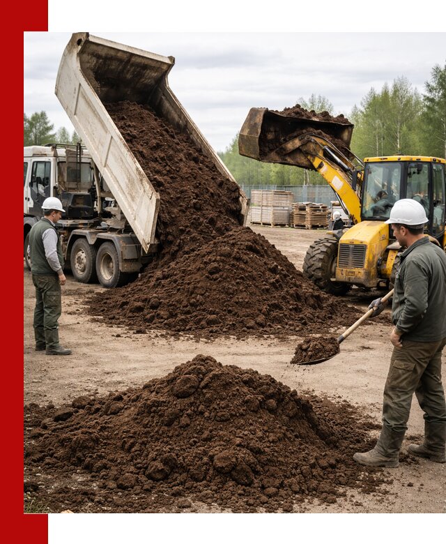 Доставка торфа оптом и в мешках в Новотроицке