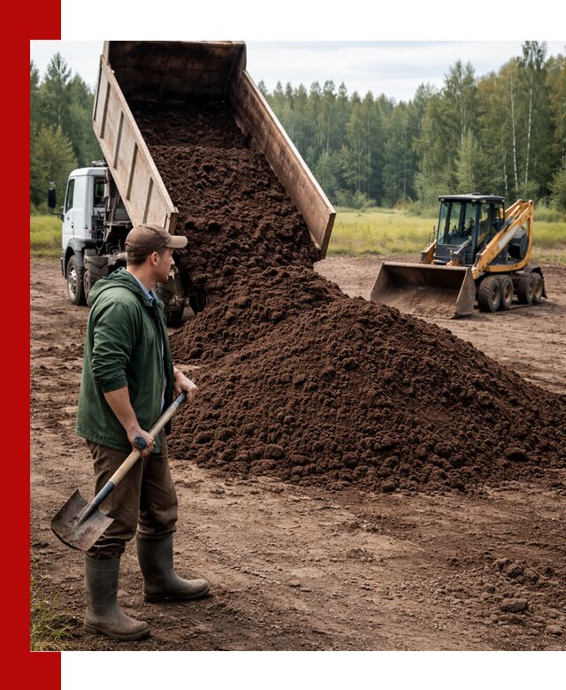 Купить верховой торф с доставкой в Новотроицке для садоводства и растений