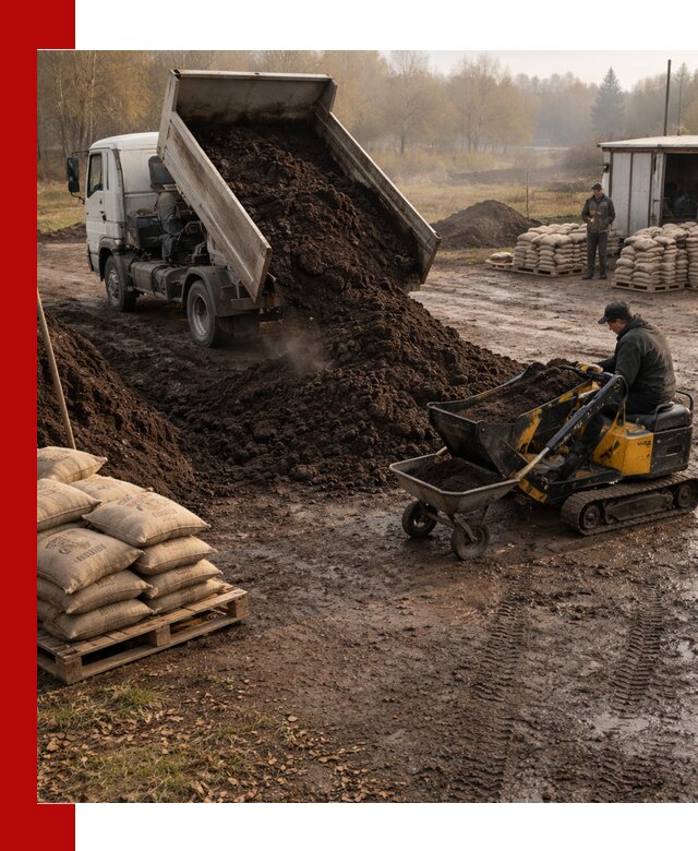 Кислый торф в доставке по выгодным ценам в Новотроицке