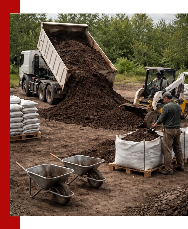 Доставка и продажа торфогрунта в Новотроицке оптом и в розницу