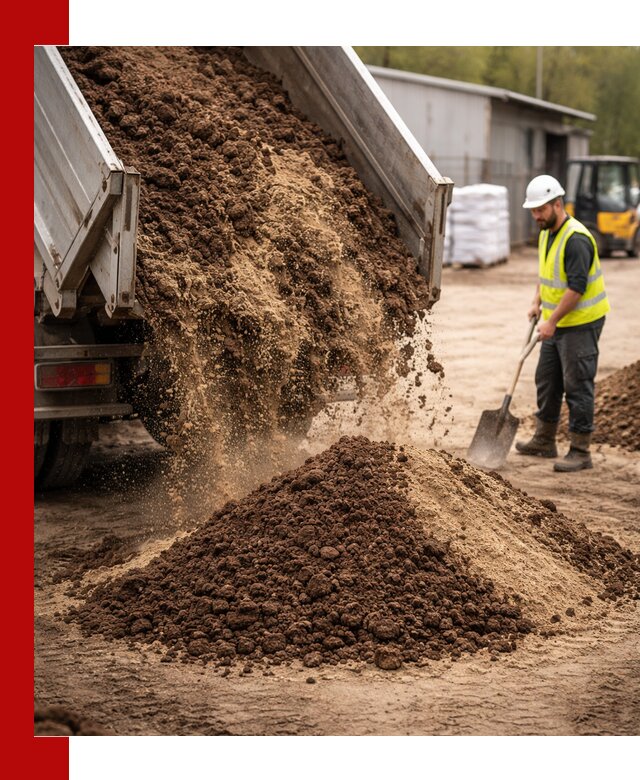 Доставка торфо-песчаной смеси в Новотроицке для строительства и озеленения